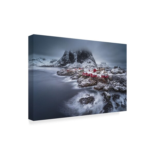 Andy Chan 'Winter Lofoten Islands' Canvas Art,16x24
